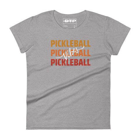 Pickleball Vibes Women's Short Sleeve T-Shirt