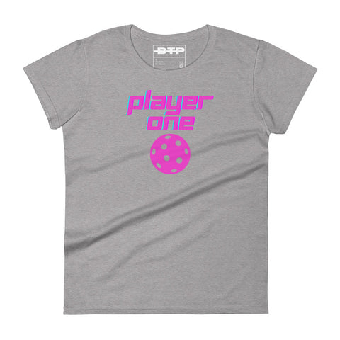 Player One Women's Short Sleeve T-Shirt