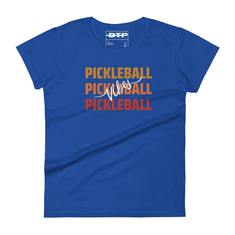 Pickleball Vibes Women's Short Sleeve T-Shirt