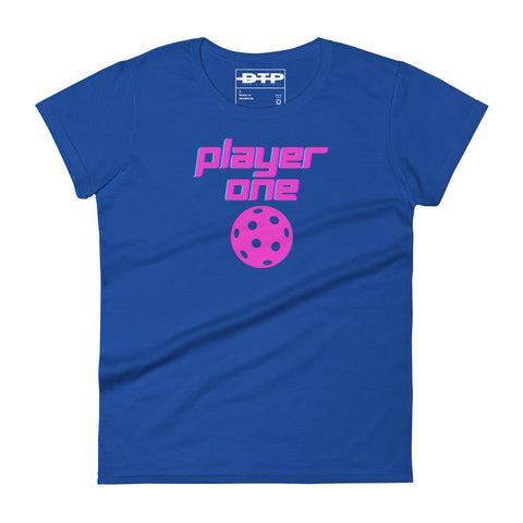Player One Women's Short Sleeve T-Shirt