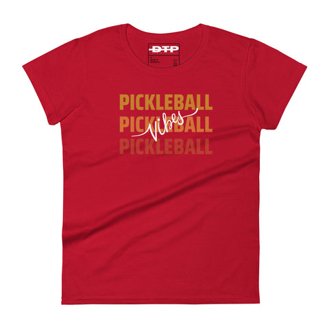 Pickleball Vibes Women's Short Sleeve T-Shirt