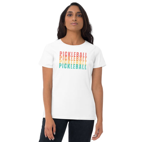Pickleball Women's Short Sleeve T-Shirt