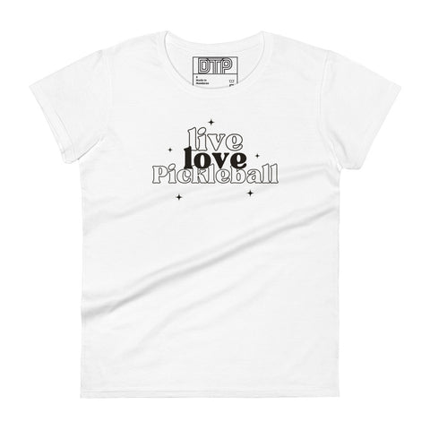 Live Love Pickleball Women's short sleeve t-shirt