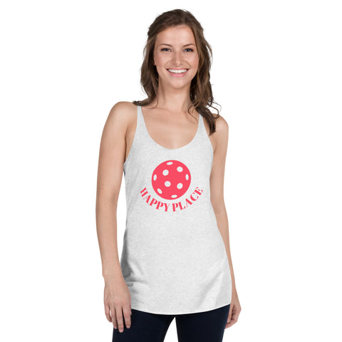 Happy Place Women's Racerback Tank Top