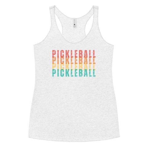 Pickleball Women's Racerback Tank Top