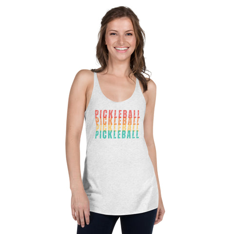 Pickleball Women's Racerback Tank Top