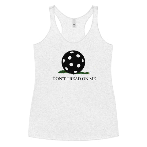 Don't Tread On Me Women's Racerback Tank Top