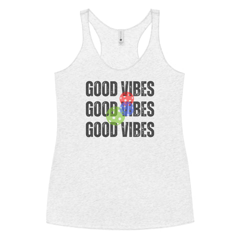 Good Vibes Women's Racerback Tank Top
