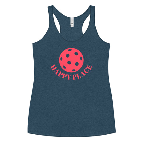 Happy Place Women's Racerback Tank Top
