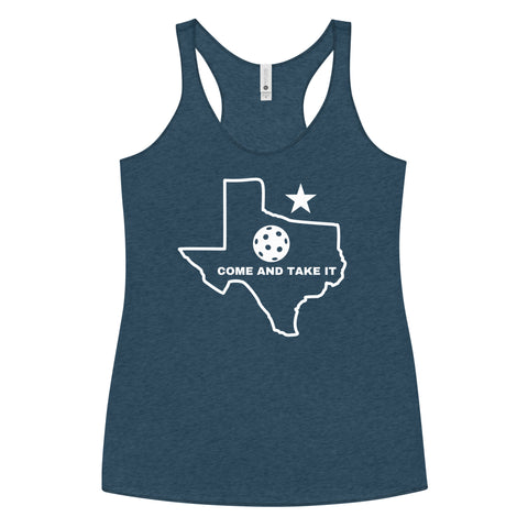 Come And Take It Women's Racerback Tank Top