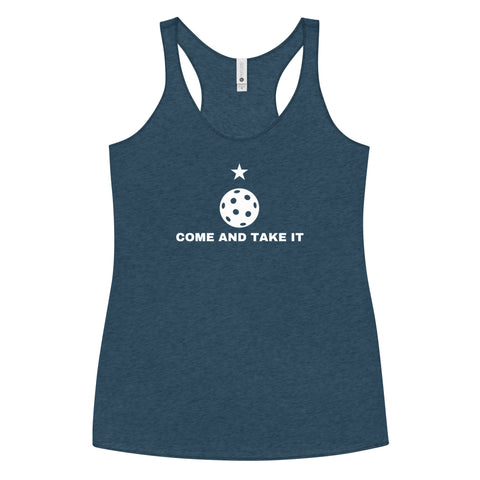Come And Take It Women's Racerback Tank Top
