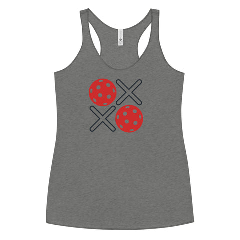 XOXO Red Women's Racerback Tank Top