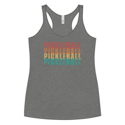 Pickleball Women's Racerback Tank Top