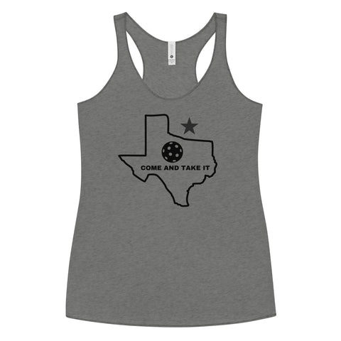 Come And Take It Women's Racerback Tank Top