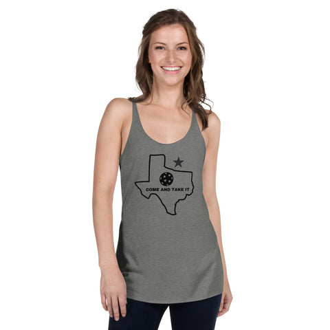Come And Take It Women's Racerback Tank Top