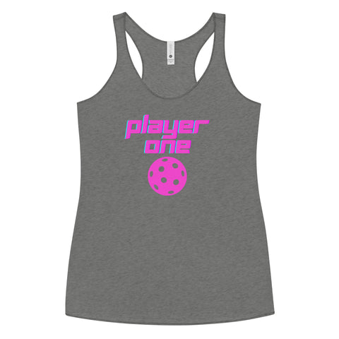 Player One Women's Racerback Tank Top