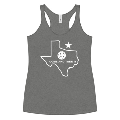 Come And Take It Women's Racerback Tank Top