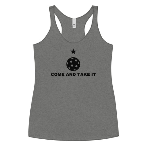 Come And Take It Women's Racerback Tank Top