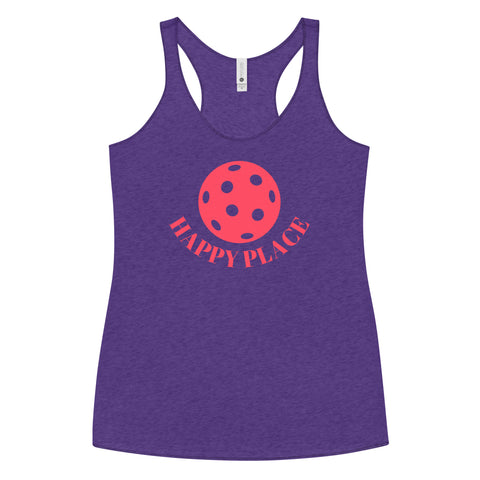 Happy Place Women's Racerback Tank Top