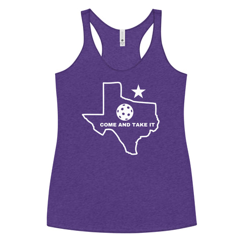Come And Take It Women's Racerback Tank Top