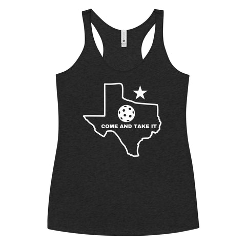 Come And Take It Women's Racerback Tank Top