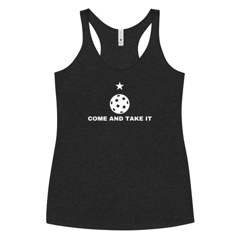 Come And Take It Women's Racerback Tank Top