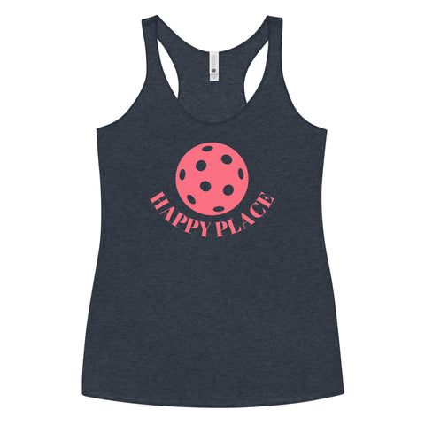 Happy Place Women's Racerback Tank Top