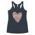Dink Pink Hrt Women's Racerback Tank Top