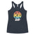Black And Colorful Dark Retro Women's Racerback Tank Top