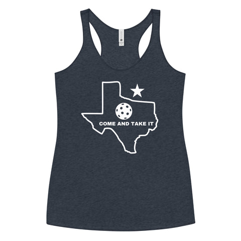 Come And Take It Women's Racerback Tank Top