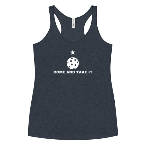 Come And Take It Women's Racerback Tank Top