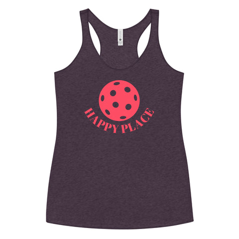 Happy Place Women's Racerback Tank Top