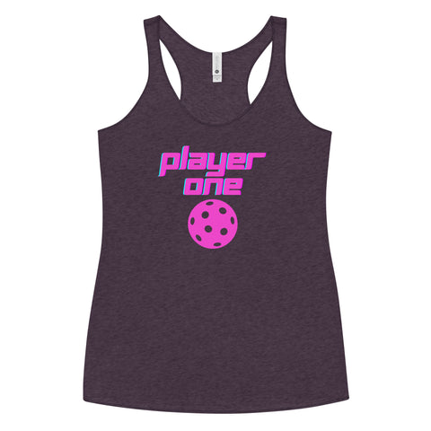 Player One Women's Racerback Tank Top