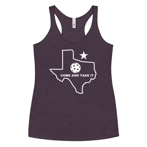 Come And Take It Women's Racerback Tank Top