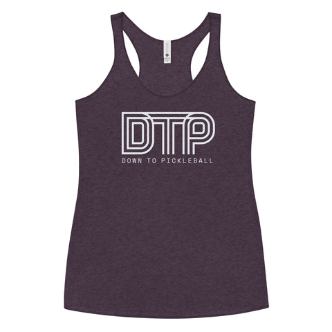Down To Pickleball Women's Racerback Tank