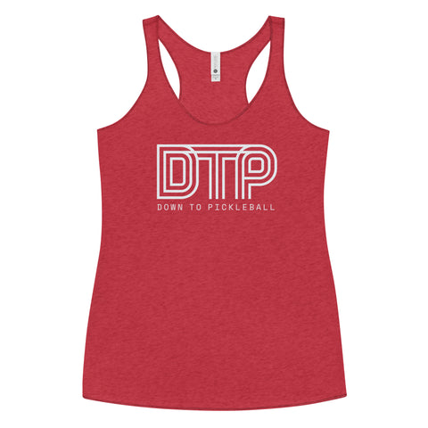 Down To Pickleball Women's Racerback Tank