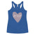 Dink Pink Hrt Women's Racerback Tank Top