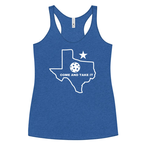 Come And Take It Women's Racerback Tank Top
