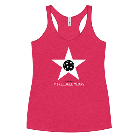 Texas Star Women's Racerback Tank Top