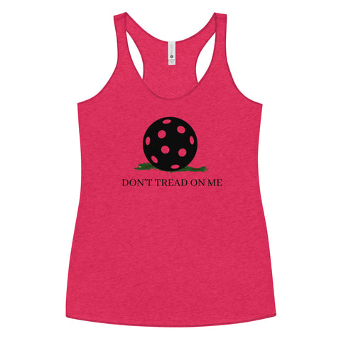 Don't Tread On Me Women's Racerback Tank Top