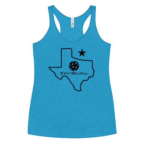Texas Pickleball Women's Racerback Tank Top