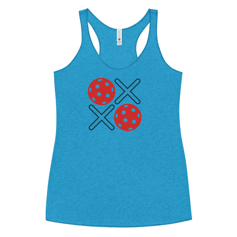 XOXO Red Women's Racerback Tank Top