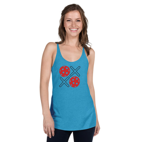 XOXO Red Women's Racerback Tank Top