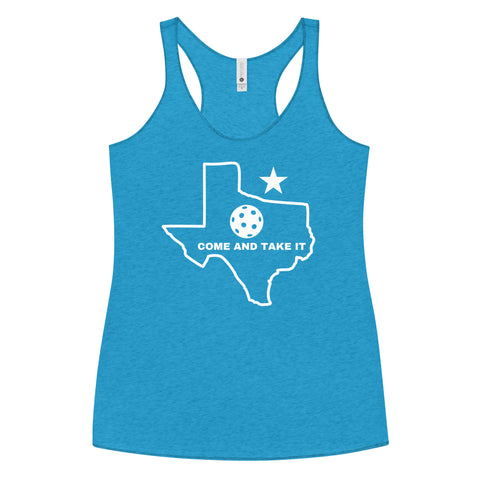 Come And Take It Women's Racerback Tank Top